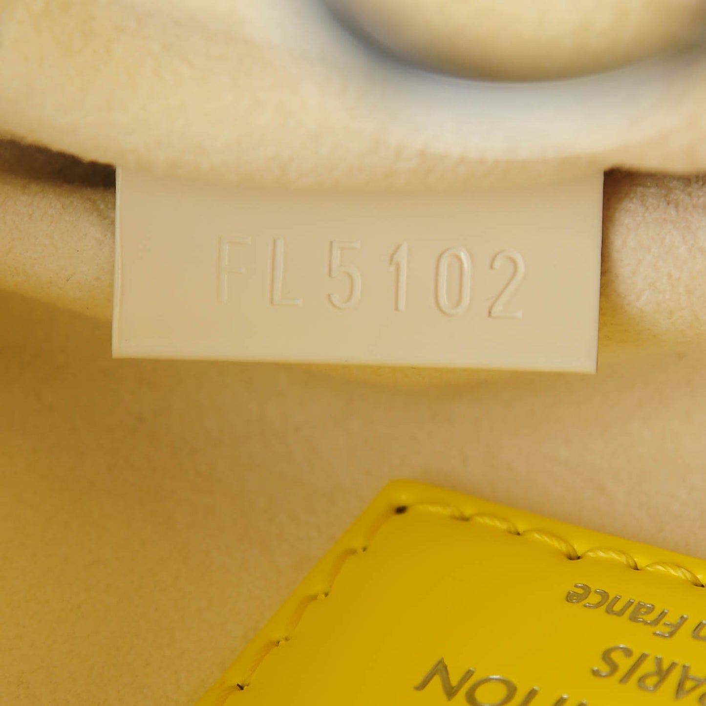 Damier Facette Speedy Cube PM Yellow