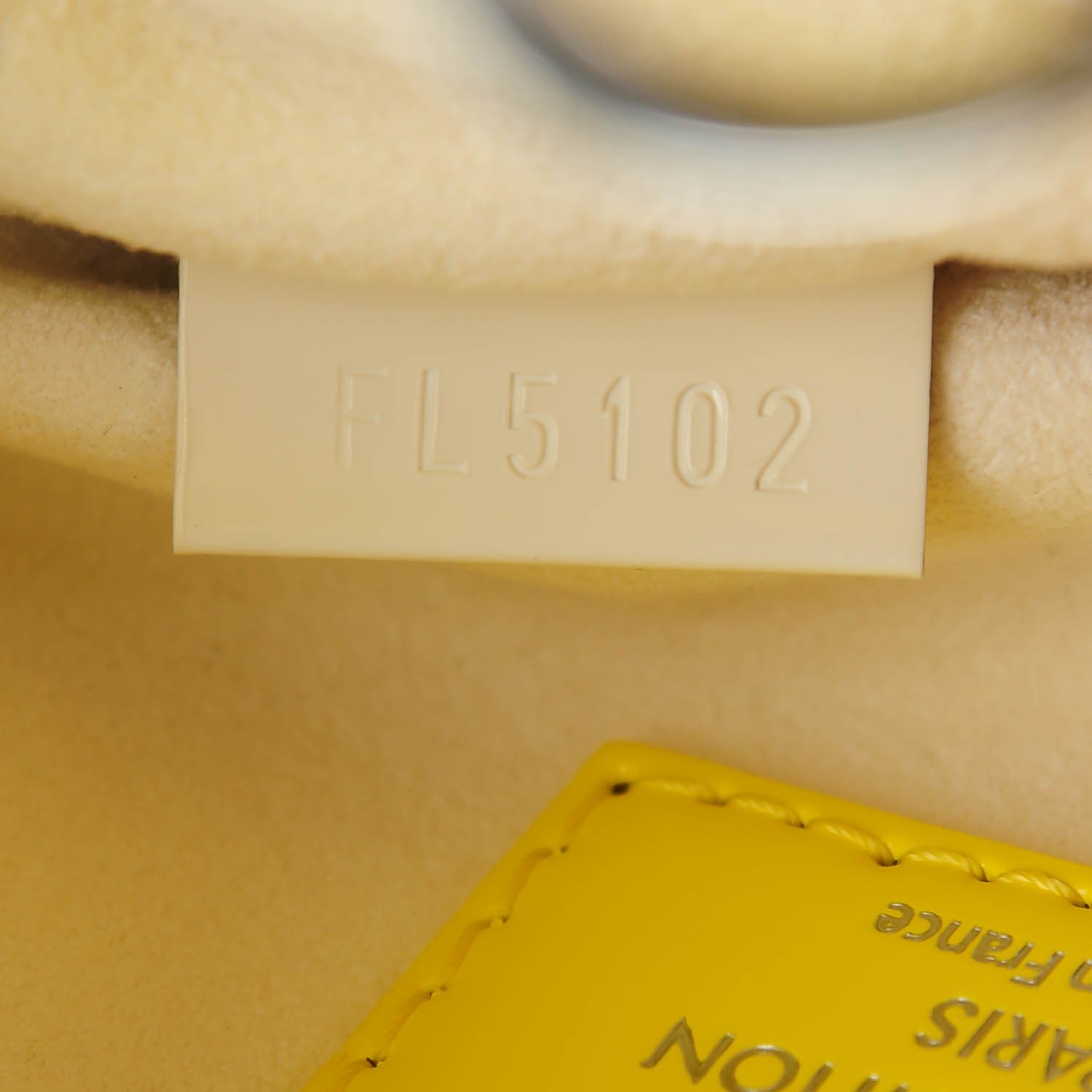 Louis Vuitton Damier Facette Speedy Cube PM Yellow 7 of 7