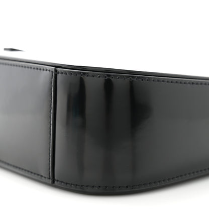 Saint Laurent Patent Le 5 A 7 Monochrome Hobo Black 9 of 11