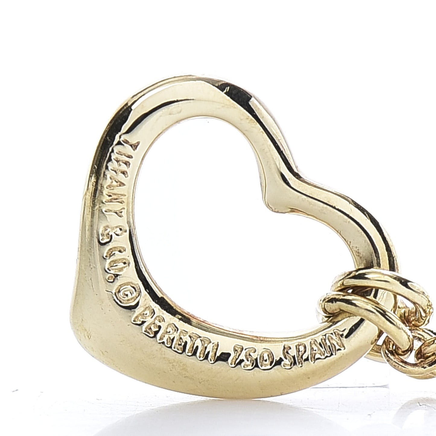 18K Yellow Gold Elsa Peretti 5 Open Heart Bracelet