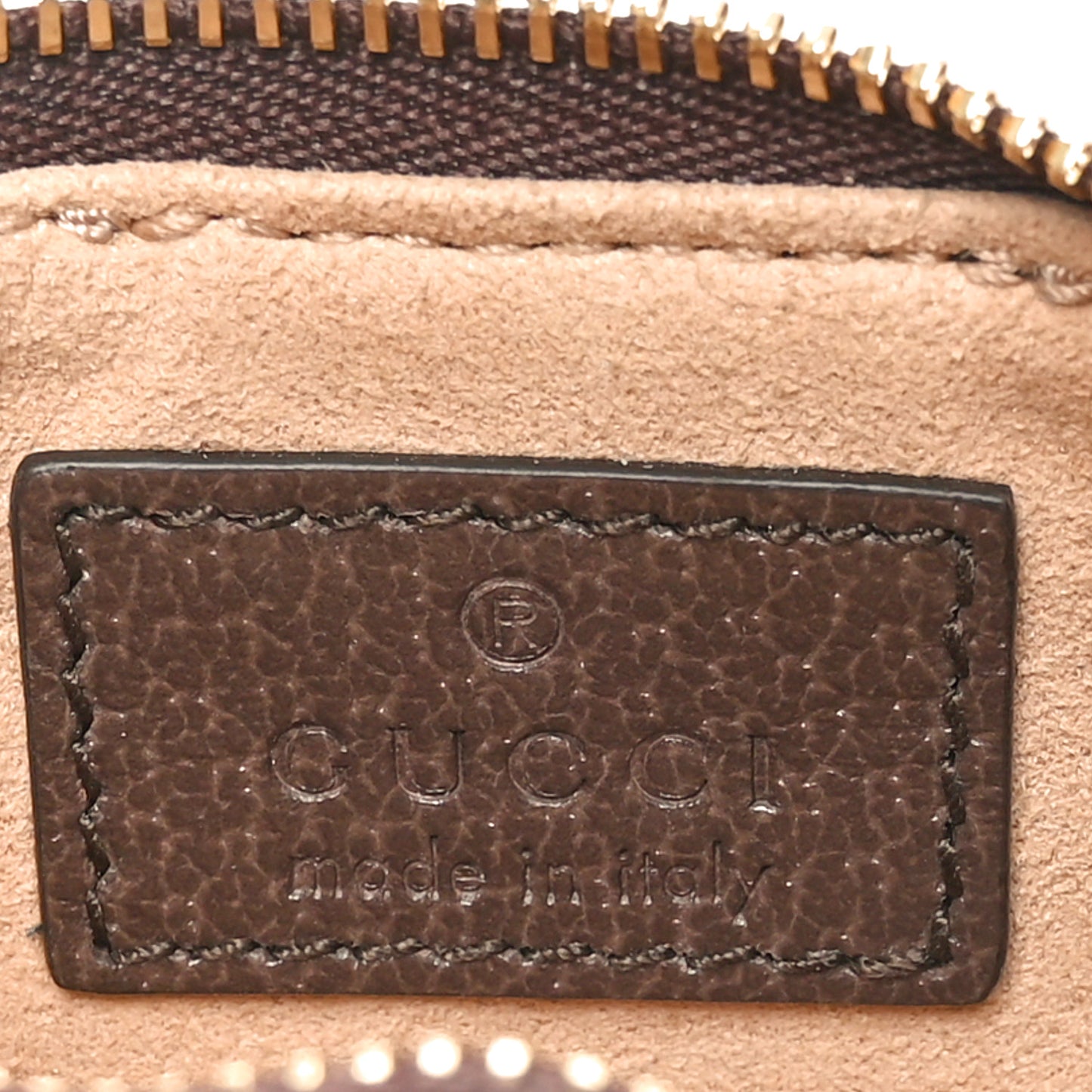 GG Supreme Monogram Web Ophidia Key Case Beige New Acero
