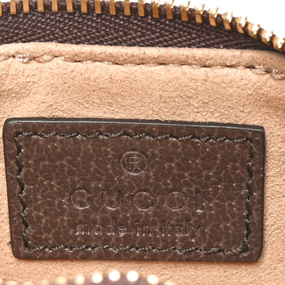Gucci GG Supreme Monogram Web Ophidia Key Case Beige New Acero 6 of 8