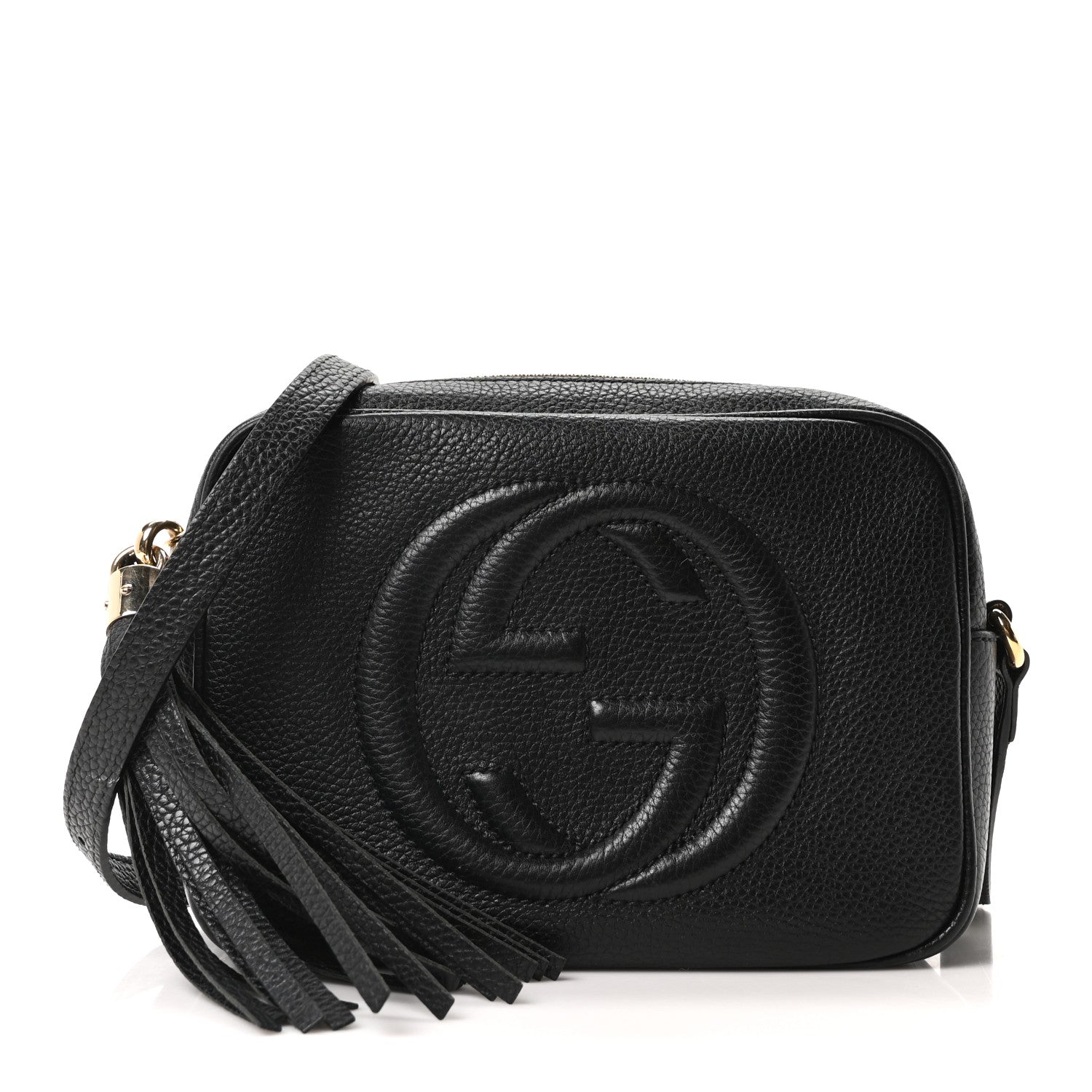 Gucci Pebbled Calfskin Small Soho Disco Bag Black 1 of 10