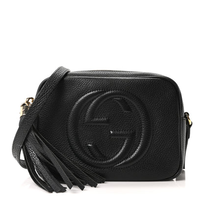 Gucci Pebbled Calfskin Small Soho Disco Bag Black 1 of 10