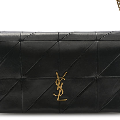Saint Laurent Lambskin Patchwork Monogram Medium Jamie Black 7 of 9