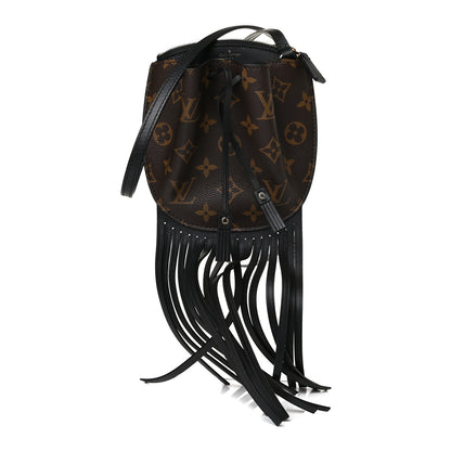 Louis Vuitton Monogram Fringed Mini Noe 1 of 10
