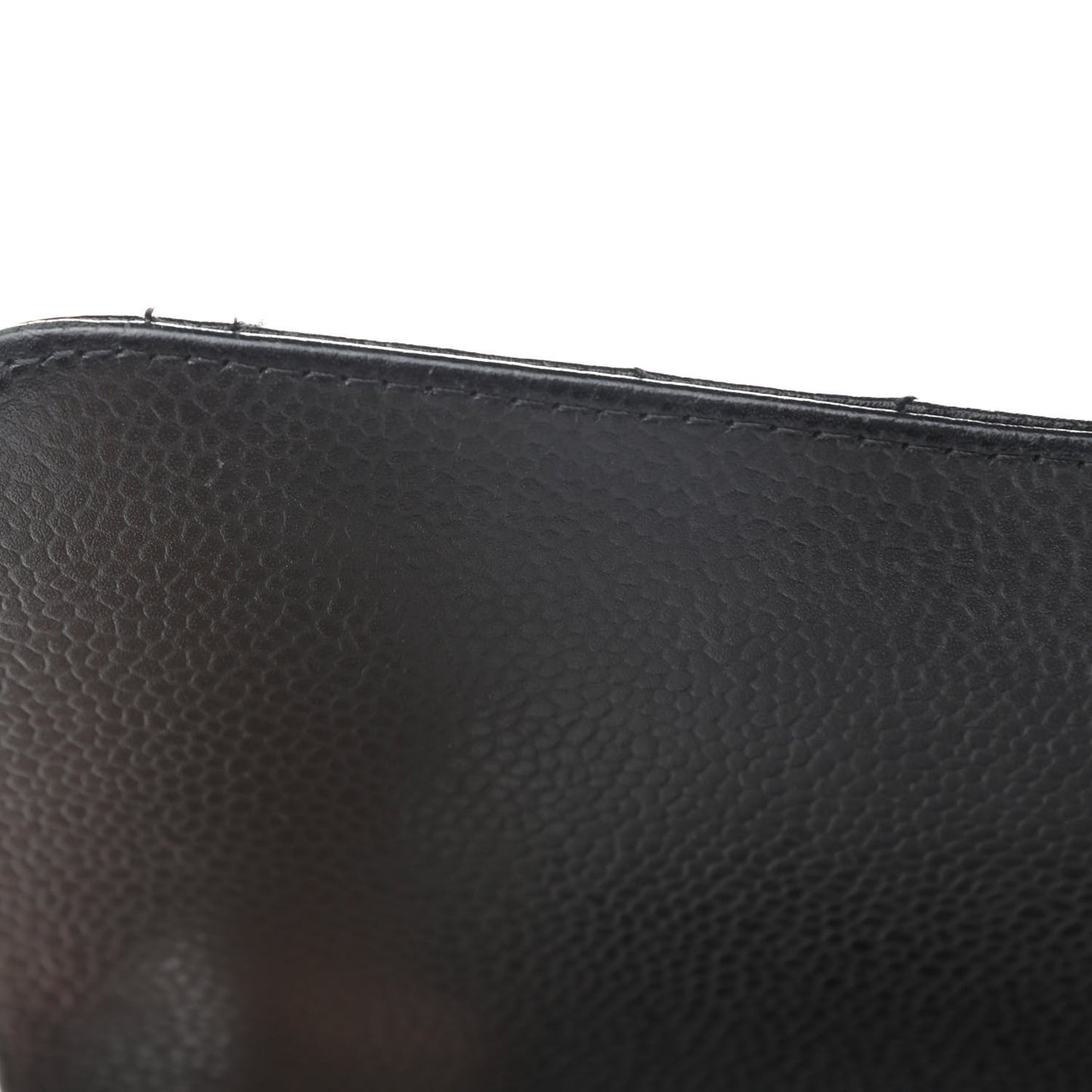 Caviar Quilted Maxi Double Flap Black