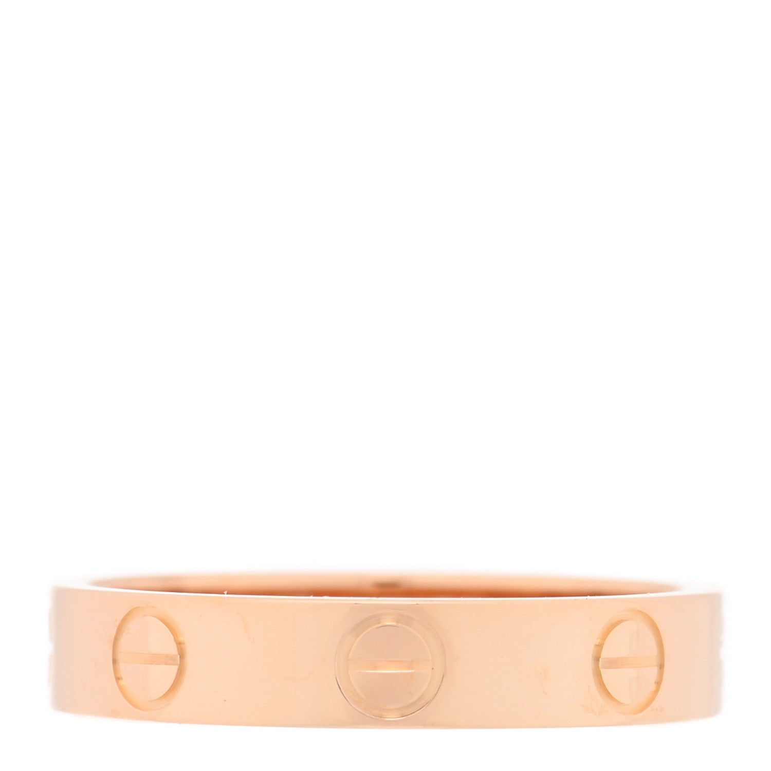 Cartier 18K Pink Gold 3.5mm LOVE Wedding Band Ring 52 6 1 of 4