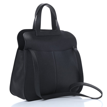 Hermes Taurillon Clemence Halzan 31 GM Black 5 of 15