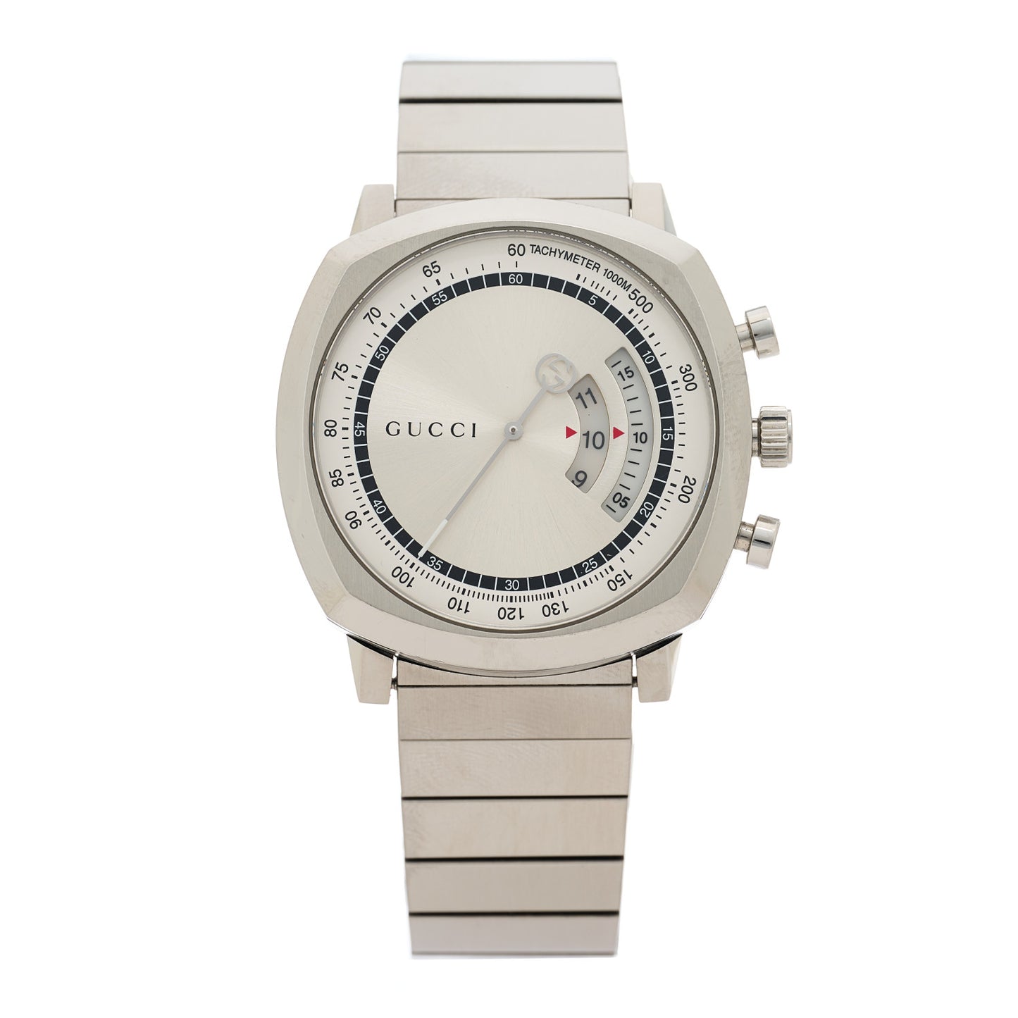 Stainless Steel 40mm Grip Quartz Watch