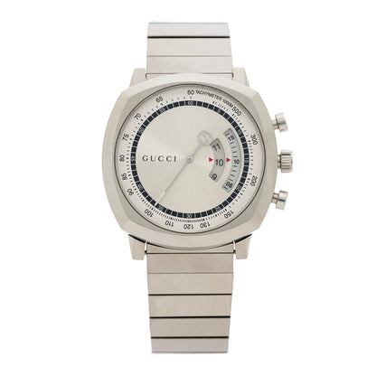 Gucci Stainless Steel 40mm Grip Quartz Watch 1 of 5