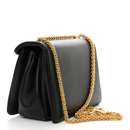 Valentino Garavani Nappa One Stud Chain Clutch Black 3 of 12