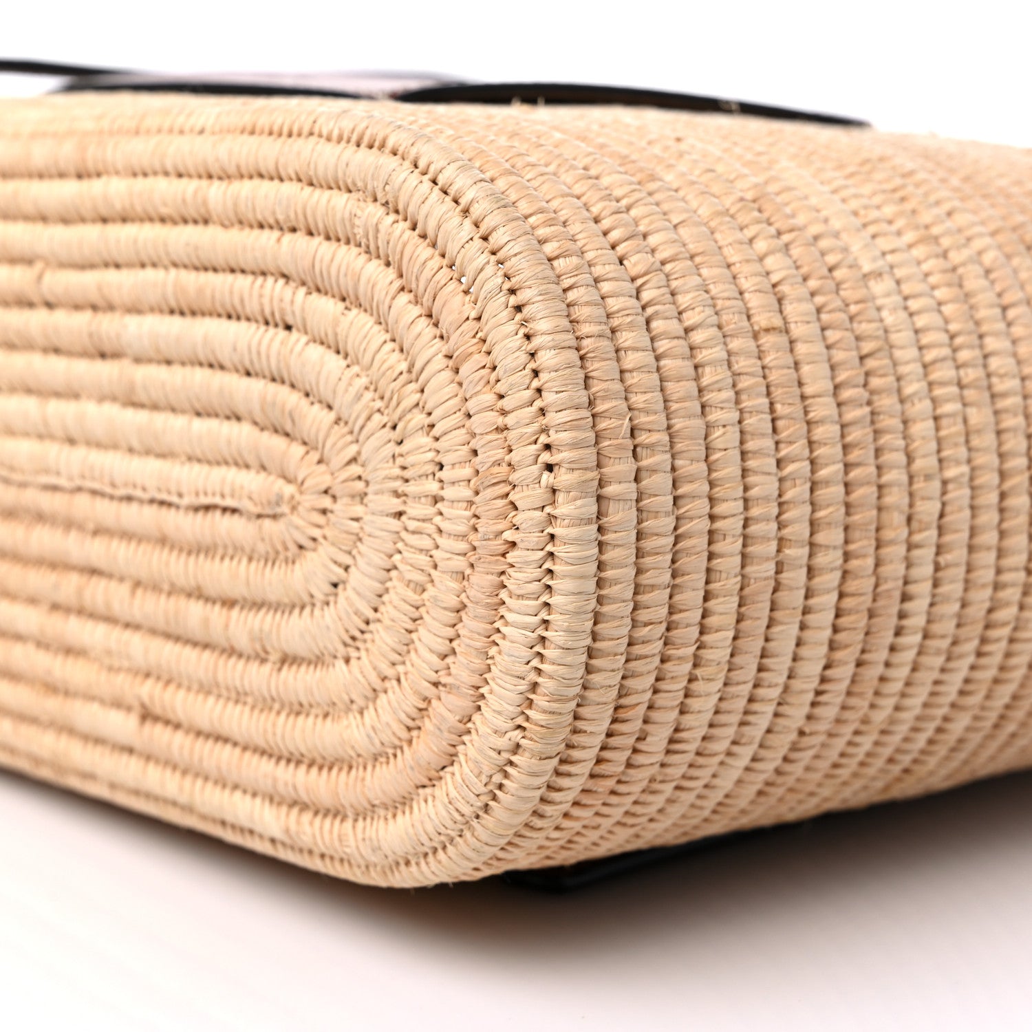 Loewe Raffia Small Square Basket Tote Bag Natural Tan 9 of 9
