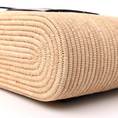 Loewe Raffia Small Square Basket Tote Bag Natural Tan 9 of 9