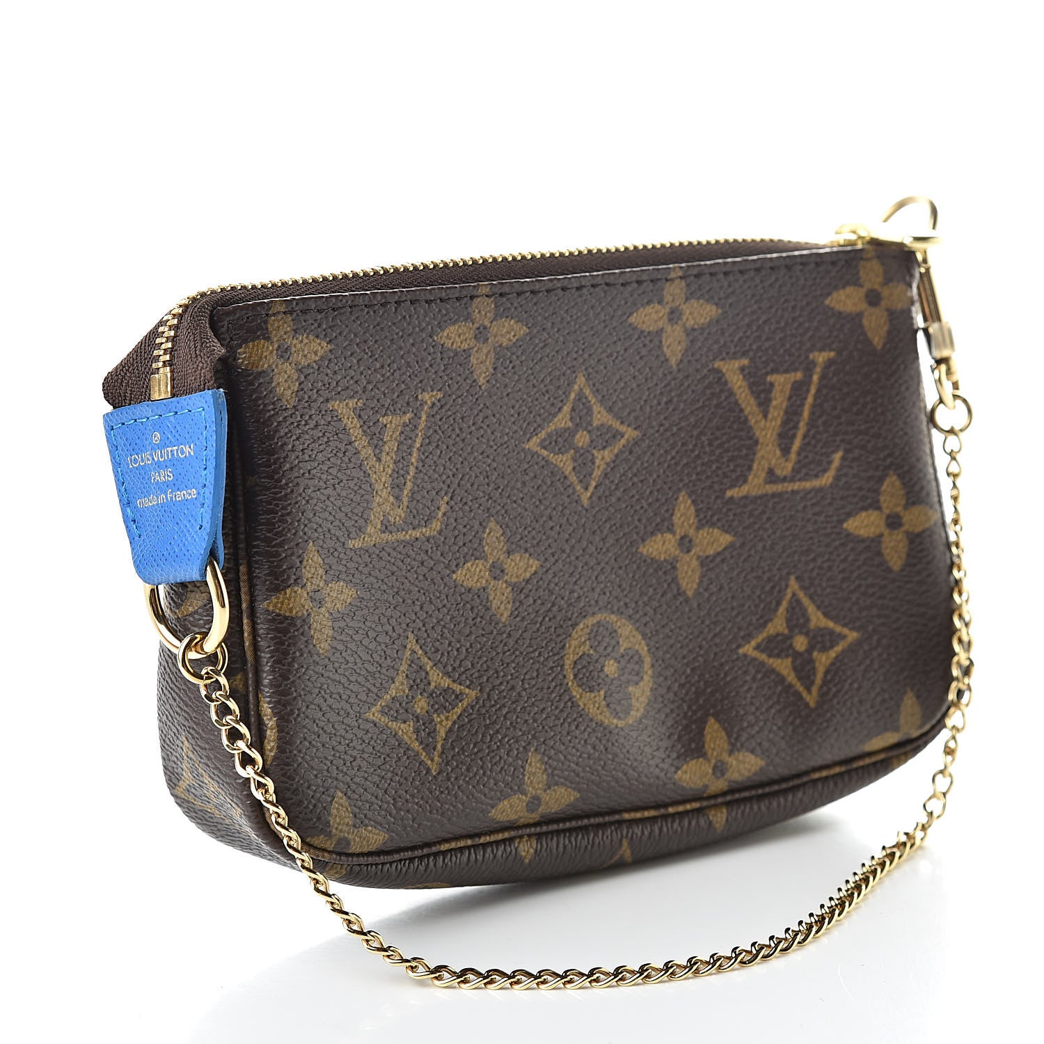 Louis Vuitton Monogram 2019 Christmas Animation Mini Venice Pochette Accessories Blue 3 of 8