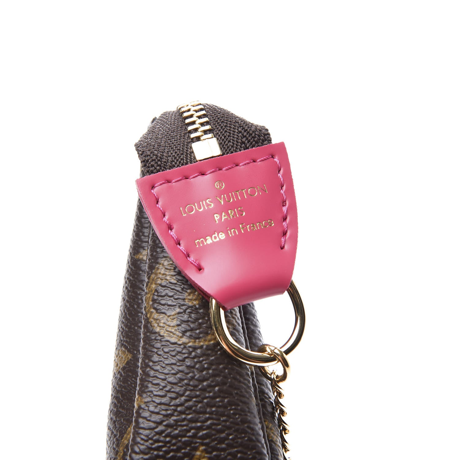 Louis Vuitton Monogram 2020 Christmas Animation Roller Coaster Mini Pochette Accessories Pivoine 8 of 9