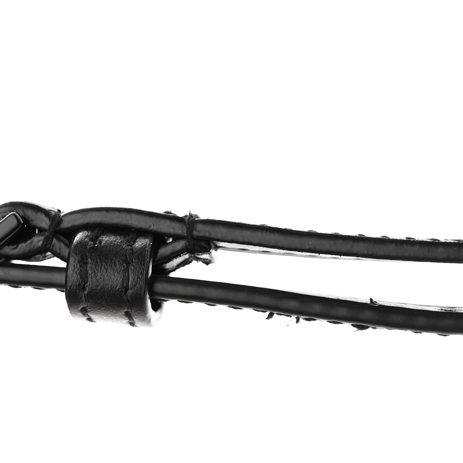 Saint Laurent Calfskin Y Quilted Monogram Monochrome Toy Loulou Crossbody Bag Black 11 of 12
