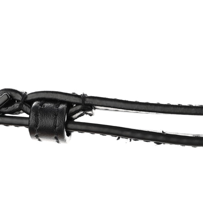 Saint Laurent Calfskin Y Quilted Monogram Monochrome Toy Loulou Crossbody Bag Black 11 of 12