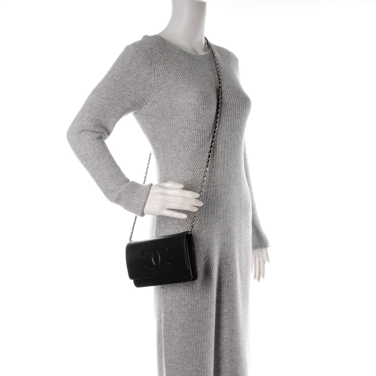 Caviar Timeless CC Wallet On Chain WOC Black