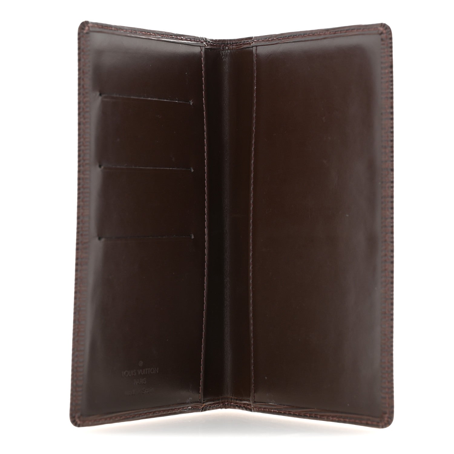 Louis Vuitton Epi Checkbook Organizer Wallet Moka 5 of 10