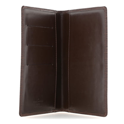 Louis Vuitton Epi Checkbook Organizer Wallet Moka 5 of 10
