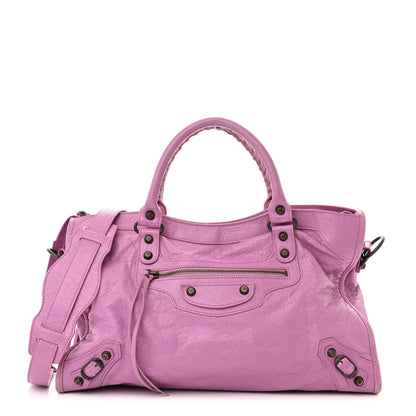 Balenciaga Agneau Classic Hardware City Rose Berlingot 1 of 15