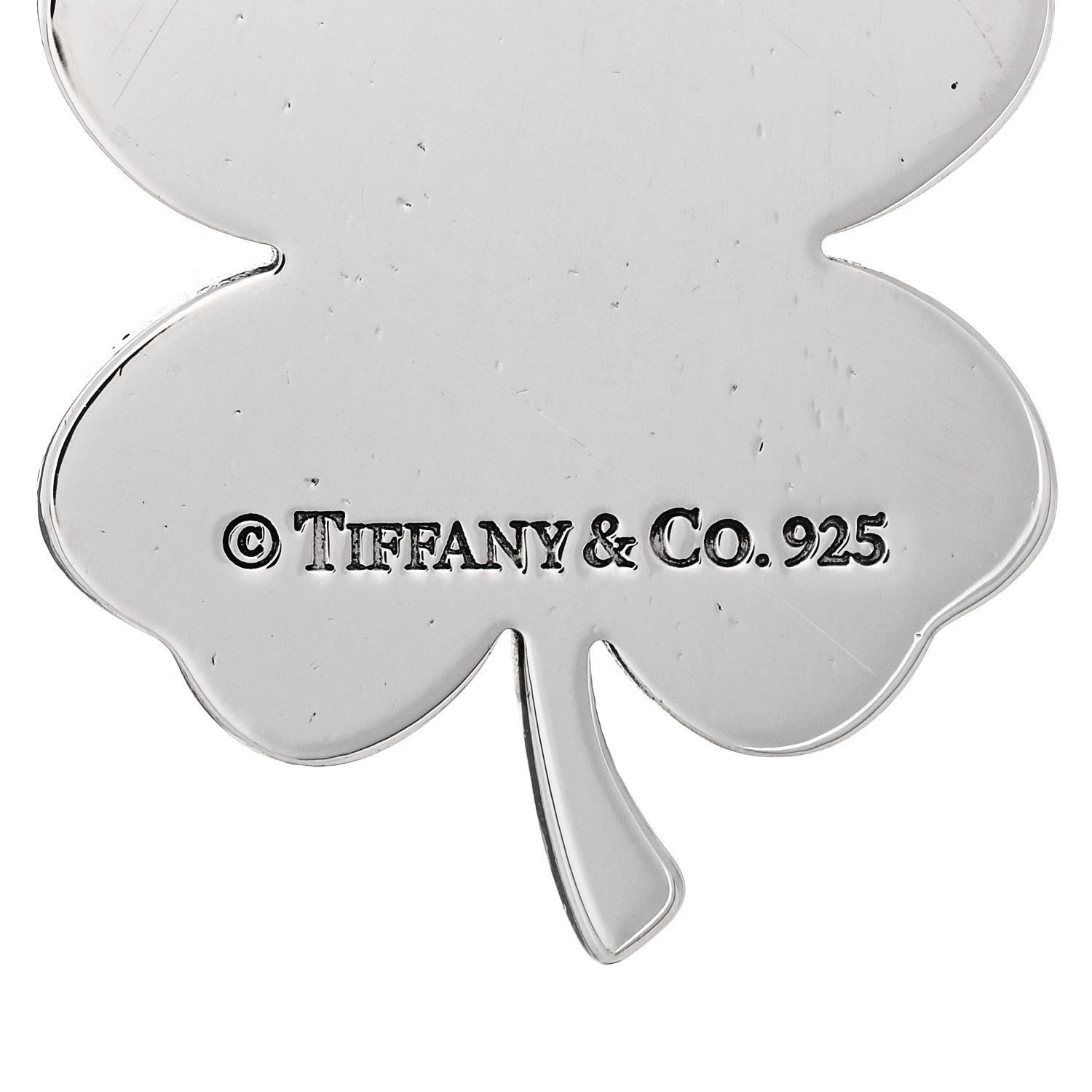 Tiffany Sterling Silver Clover Charm 4 of 5