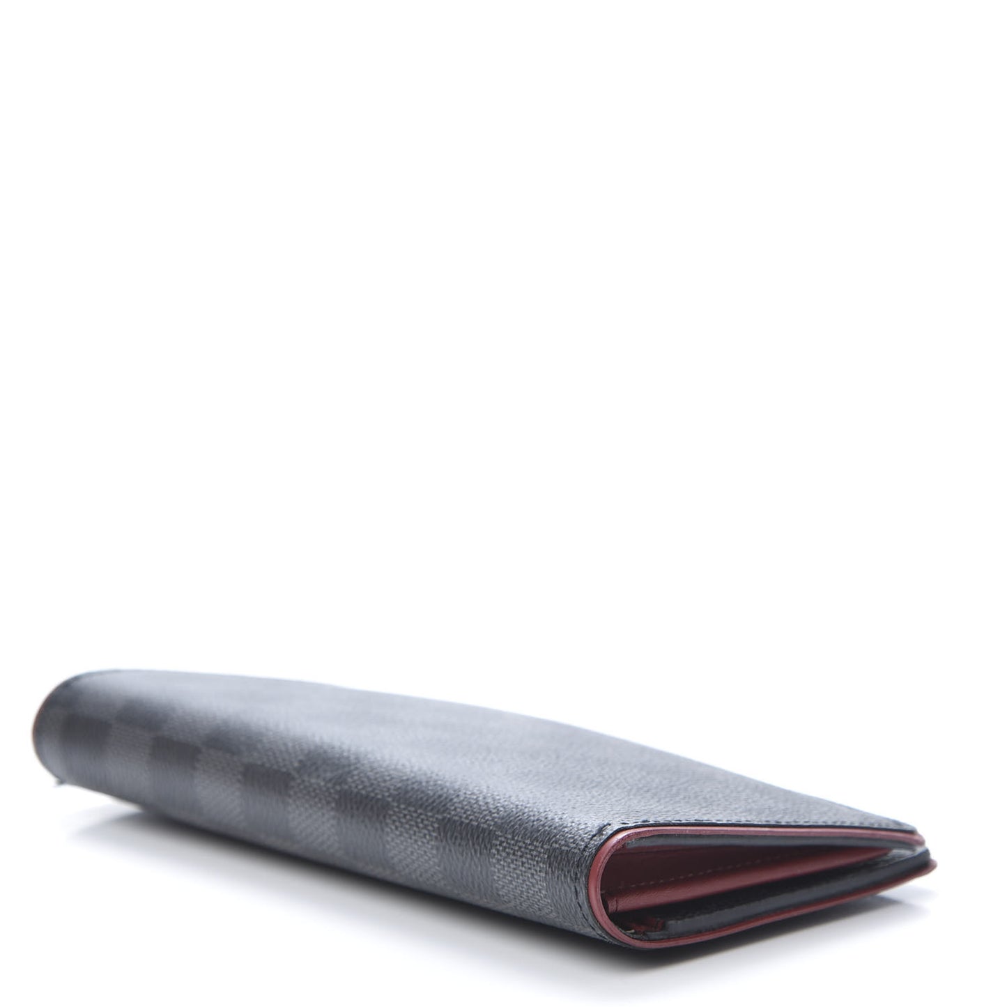 Damier Graphite Brazza Wallet Bordeaux
