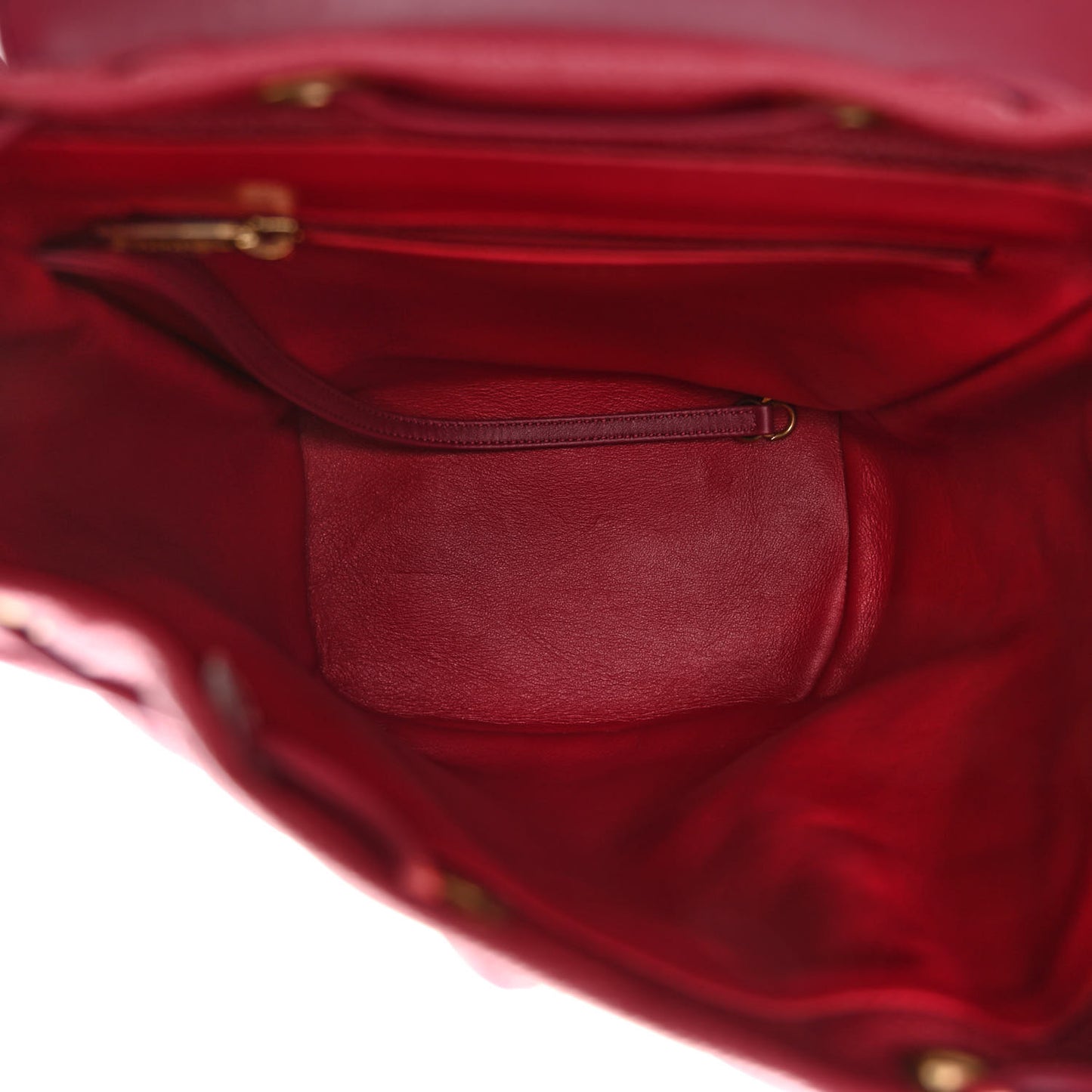 Caviar Quilted Filigree Backpack Dark Pink