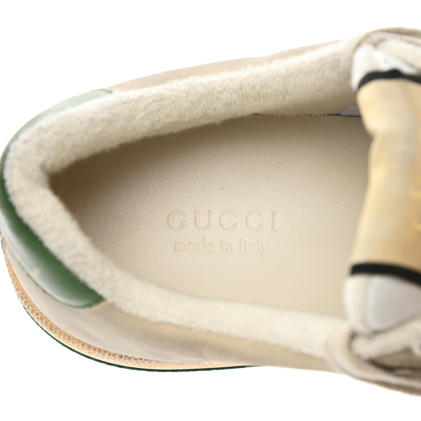 Nubuck Web Cherries Womens Screener Sneakers 36 Dusty Milk White Vintage Green