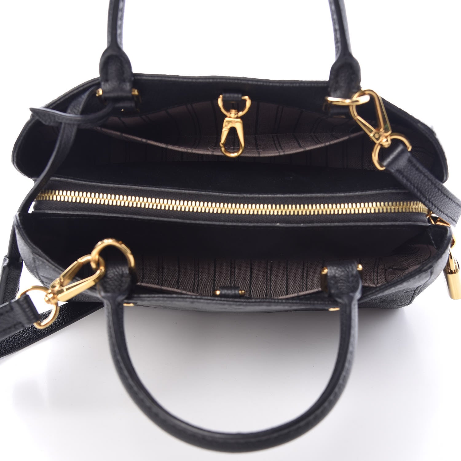Louis Vuitton Empreinte Montaigne BB Black 7 of 11
