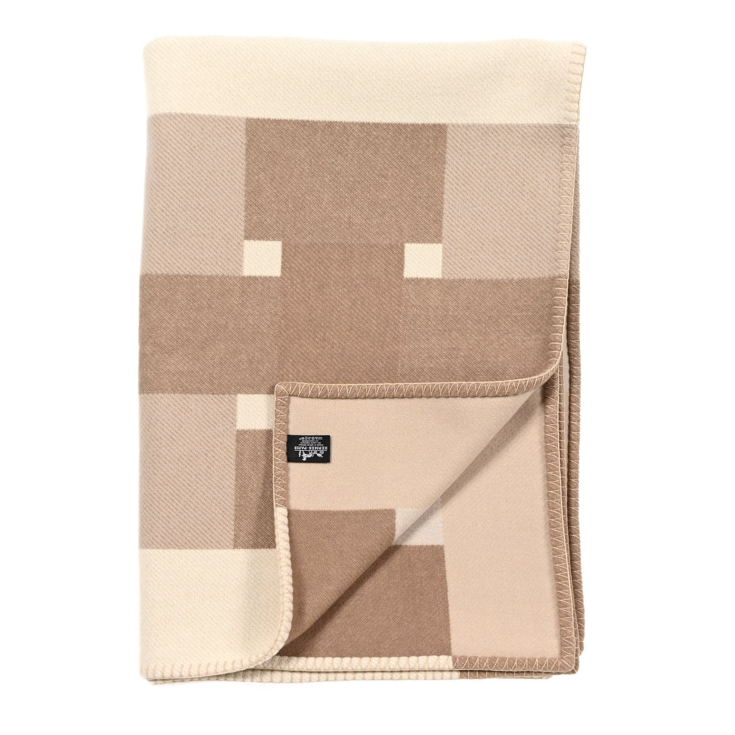 Wool Cashmere Tissage Blanket Sable