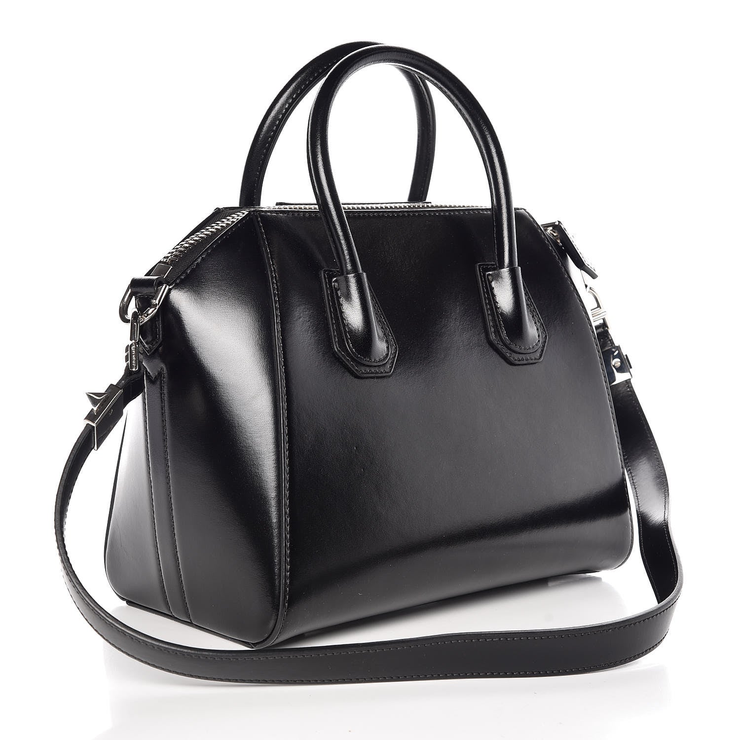 Givenchy Shiny Lord Calfskin Small Antigona Black 4 of 15