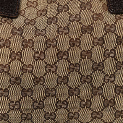 Gucci GG Monogram Web Pop Tote Dark Brown 8 of 16
