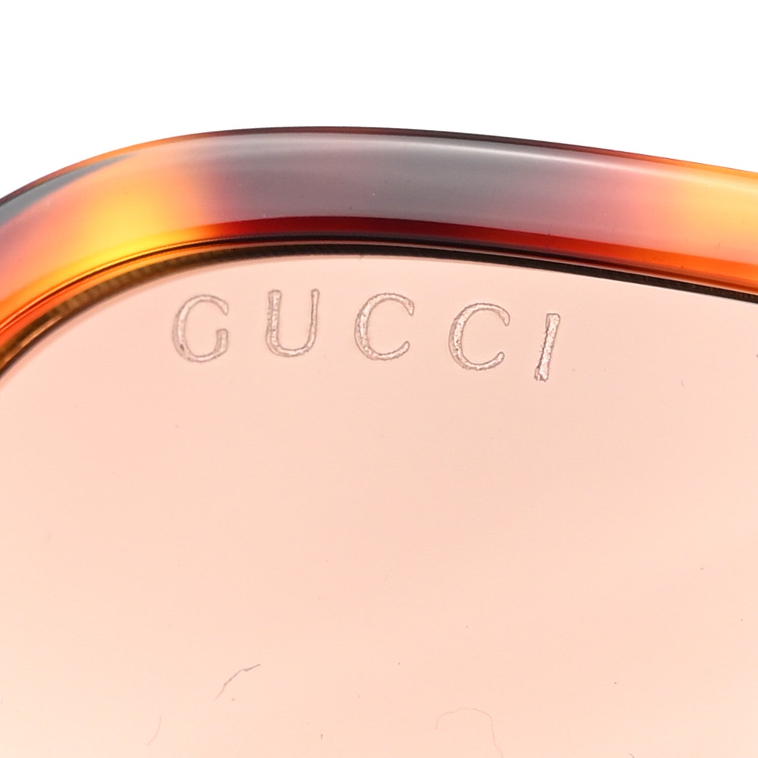 Gucci Squared Acetate Sunglasses GG1267S Havana Brown Gold 7 of 8