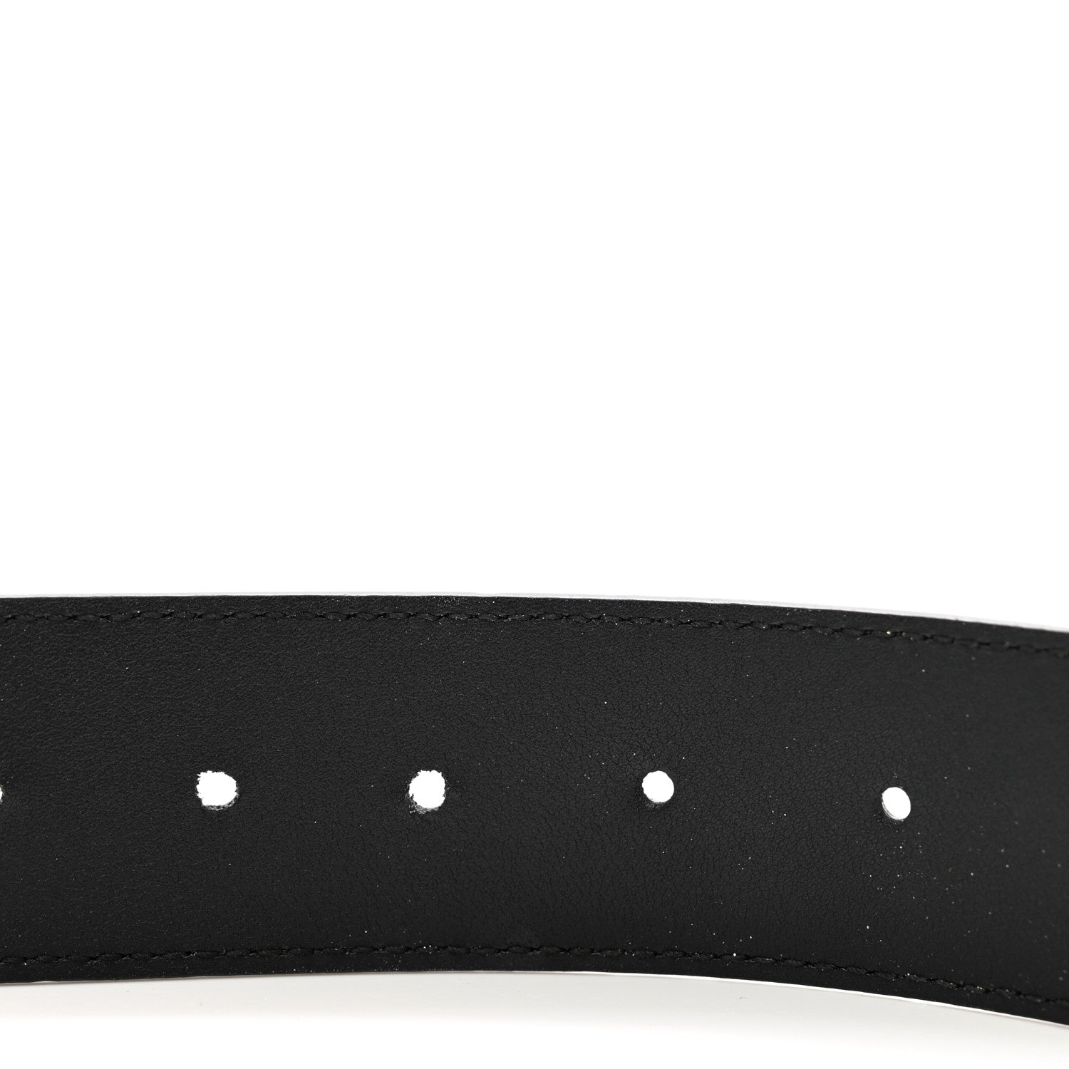 Gucci Calfskin Crystal Double G 40mm Belt 80 32 Black 4 of 4