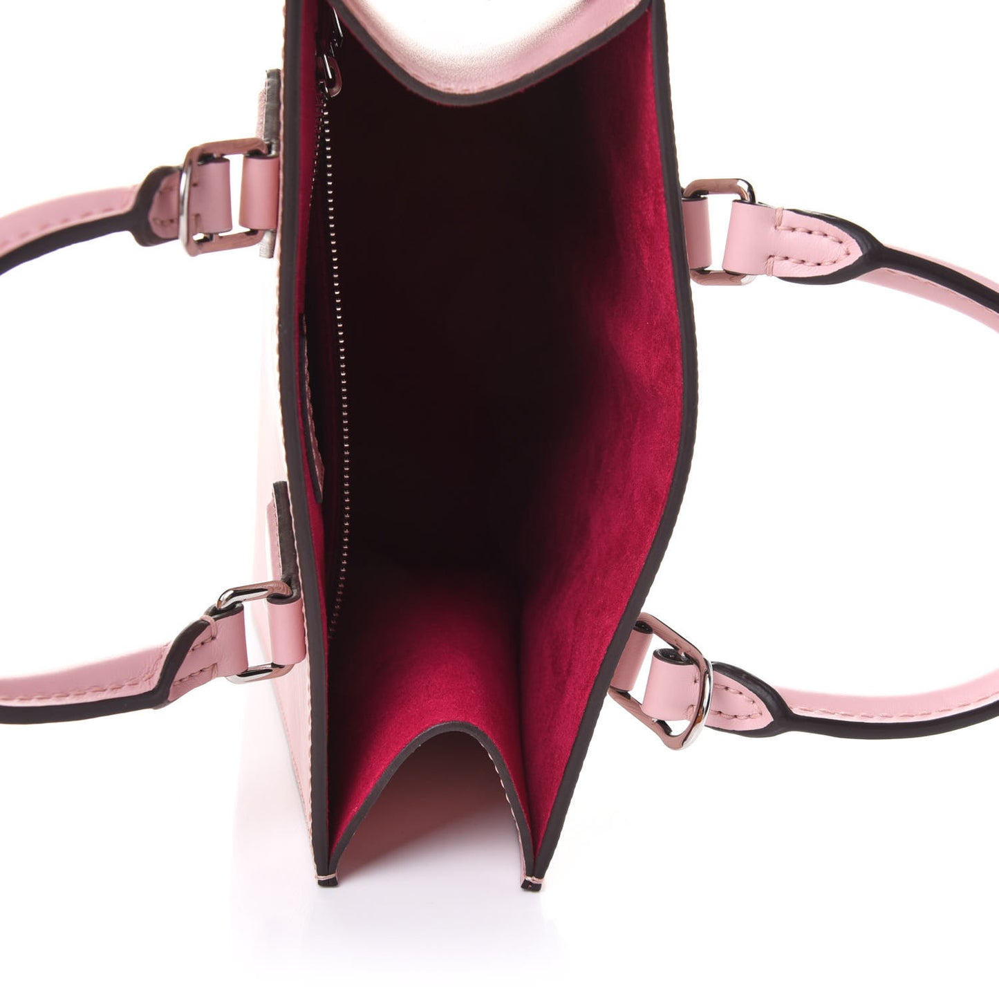 Epi Sac Plat BB Rose Ballerine