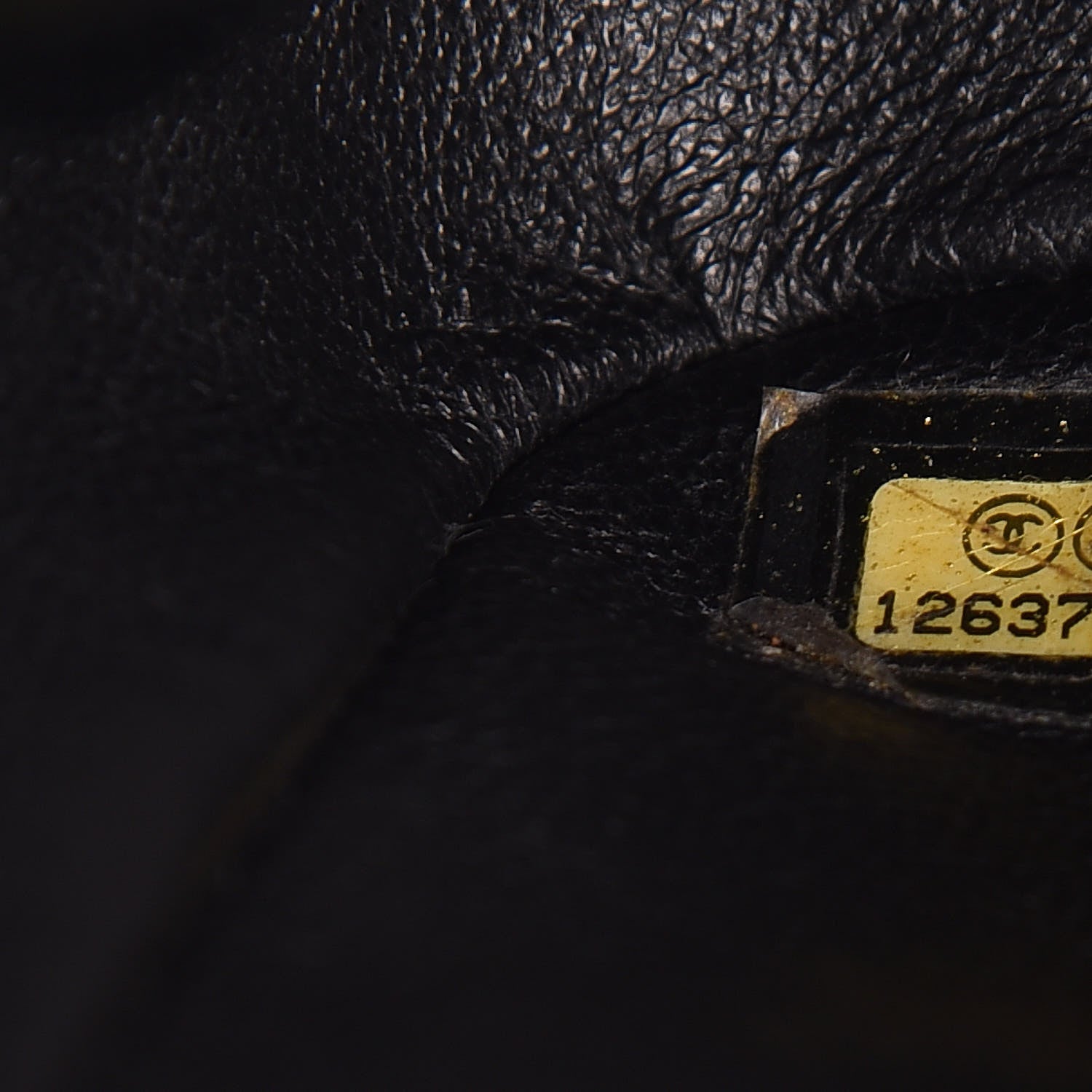 Chanel Caviar Quilted Jumbo Single Flap Black 9 of 13