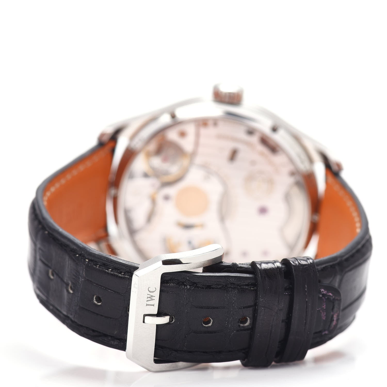 IWC Stainless Steel Alligator 43mm Portugieser 8-Day Edition 150 Years Manual Winding Watch IW510212 3 of 5