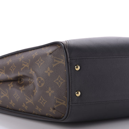 Louis Vuitton Calfskin Monogram Kimono Tote Black 6 of 9