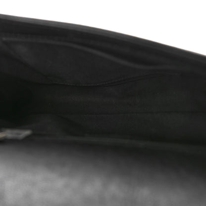 Chanel Goatskin Quilted New Medium Boy Handle Flap Black Black 5 of 12