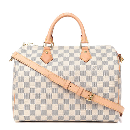 Louis Vuitton Damier Azur Speedy Bandouliere 30 1 of 12