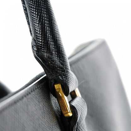 Prada Saffiano Large Galleria Double Zip Tote Black 9 of 13