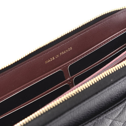 Chanel Caviar Quilted Large Gusset Zip Around Wallet Black 8 of 11