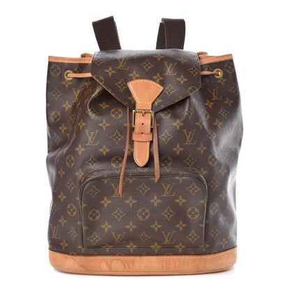 Louis Vuitton Monogram Montsouris GM Backpack 1 of 14