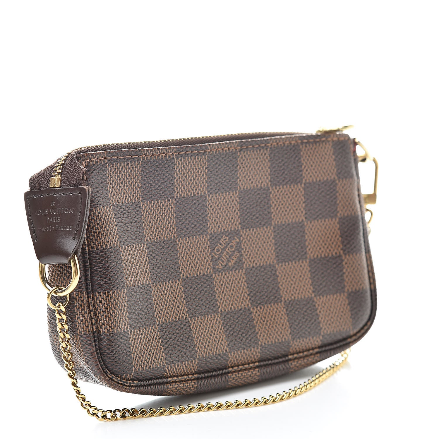 Louis Vuitton Damier Ebene Mini Pochette Accessories 3 of 8