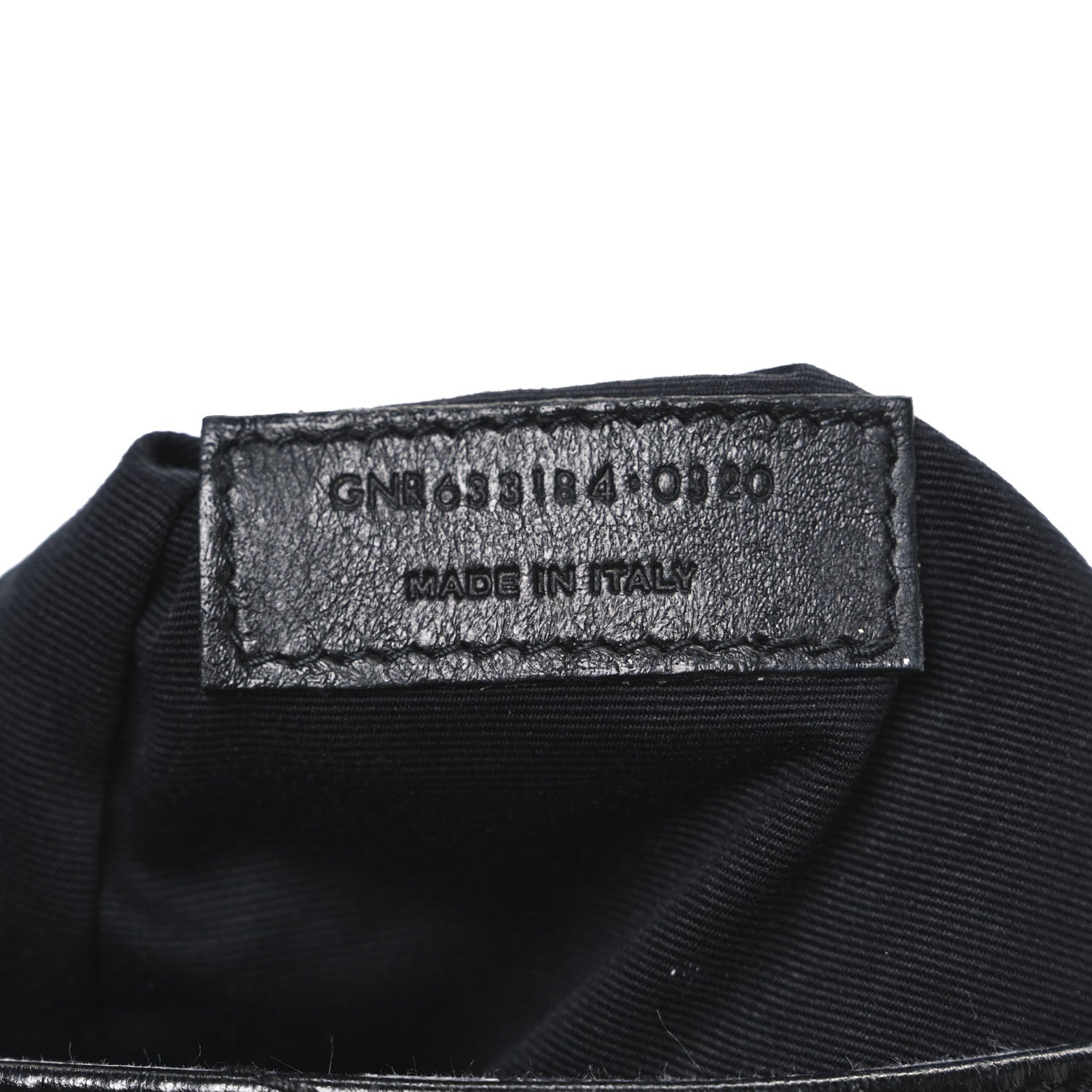 Saint Laurent Crinkled Calfskin Matelasse Monogram Medium Niki Chain Satchel Black 7 of 12