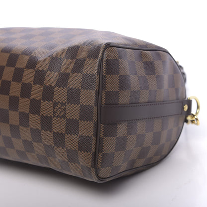 Louis Vuitton Damier Ebene Speedy Bandouliere 25 10 of 10