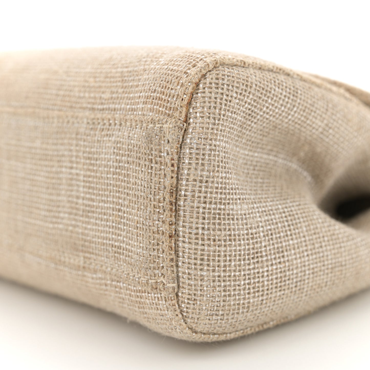 Iridescent Linen Kelly Flap Gold