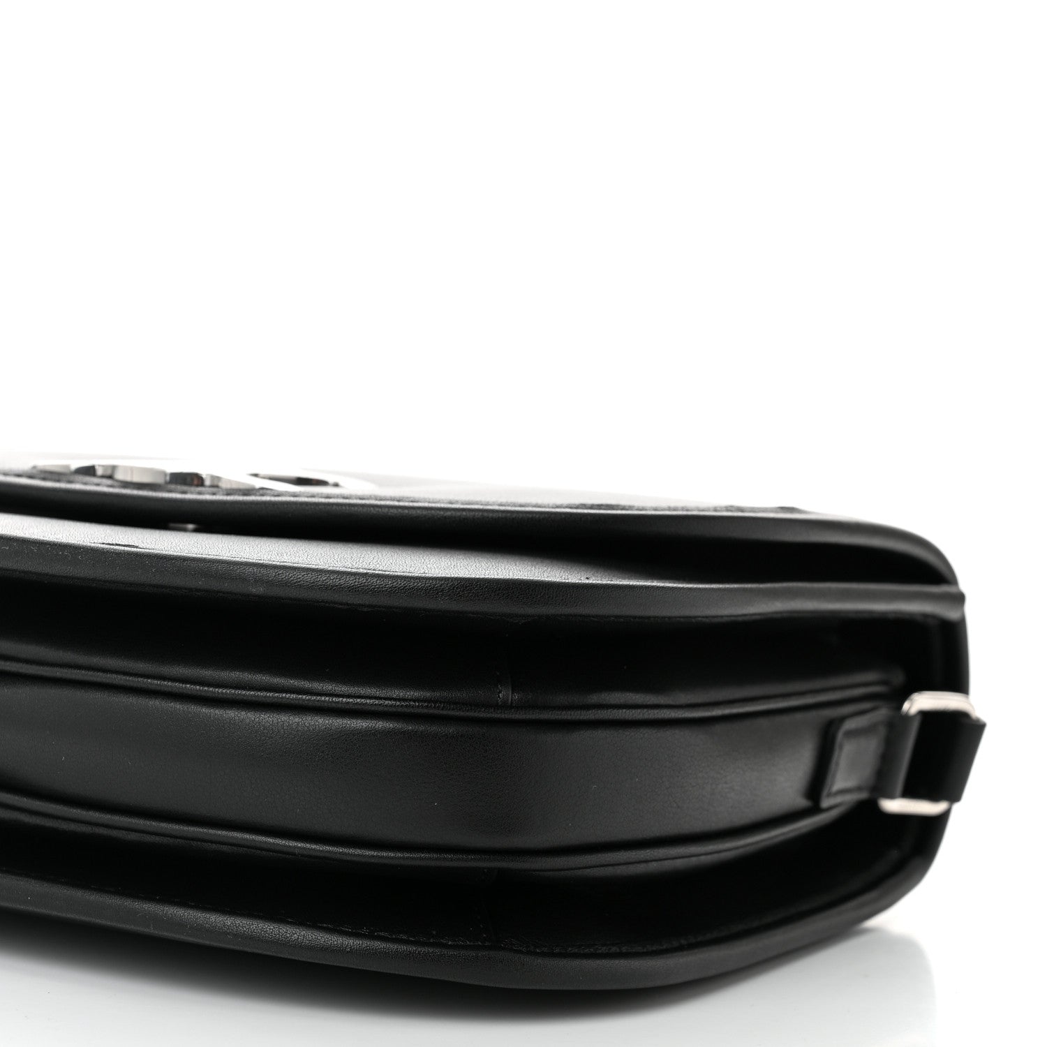 Celine Supple Calfskin Medium Triomphe Besace Black 9 of 9